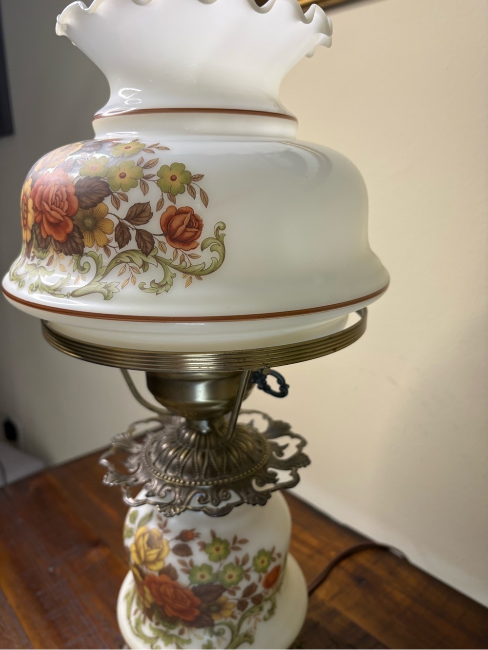 Sale🔥🔥🔥🔥Vintage Quoizel Hurricane Lamp - Picture 6 of 10